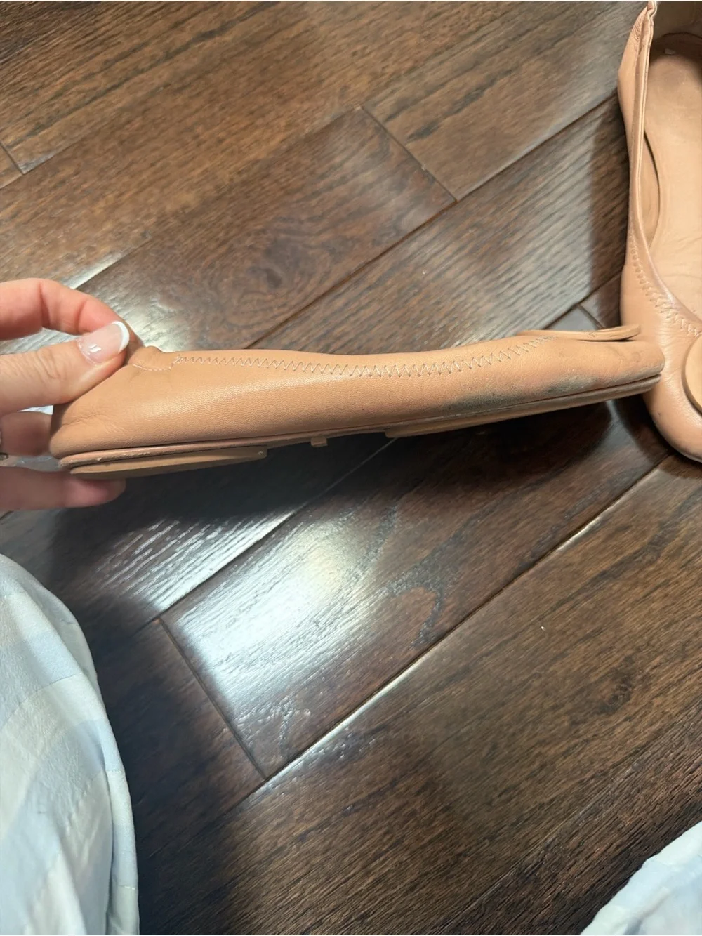Tory Burch leather ballet